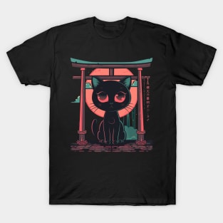 Kawaii Cat Dance T-Shirt